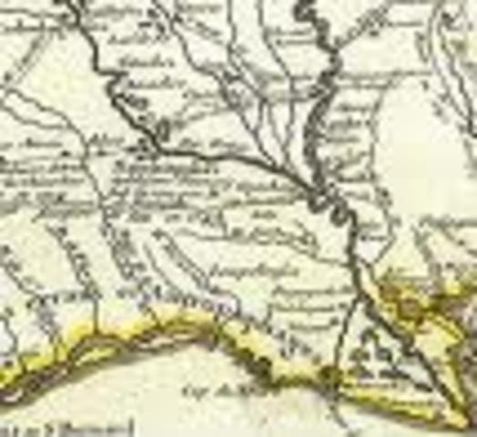 Spanish build a presidio,