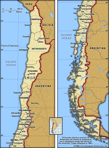 Mira de Chuquicamata, Chile