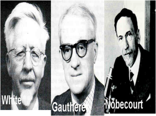 White, Nobecourt y Gautheret