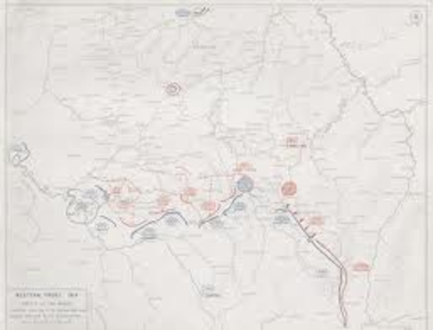 Second Battle of the Marne started