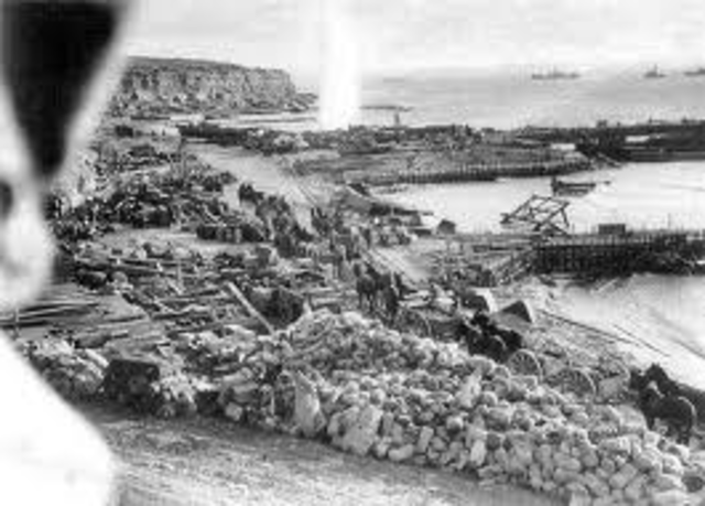 The Allies started the evacuation of Gallipoli