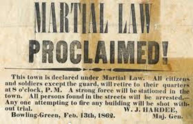 Martial Law Declared in Kentucky