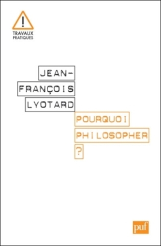 Pourquoi philosopher ?