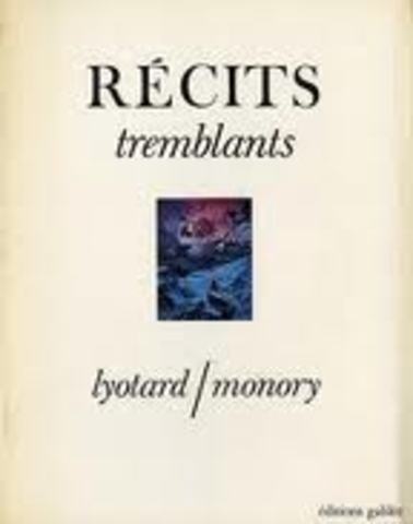 Récits tremblants, avec Jacques Monory