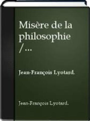 Misère de la philosophie