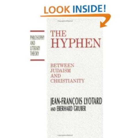 The Hyphen : Between Judaism and Christianity