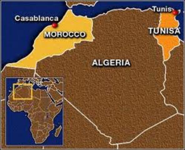 France gives up Northern Africa