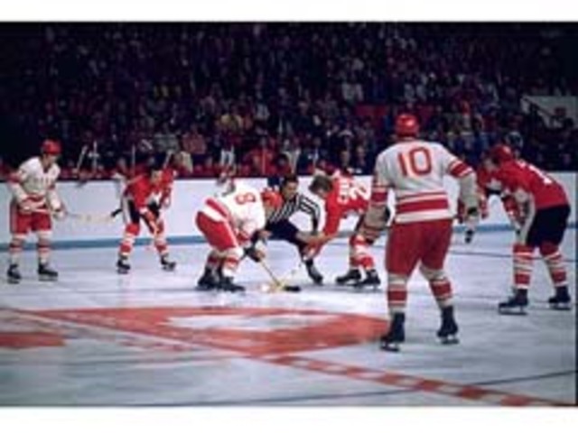 Canada and Russian Summit Series. (hockey)