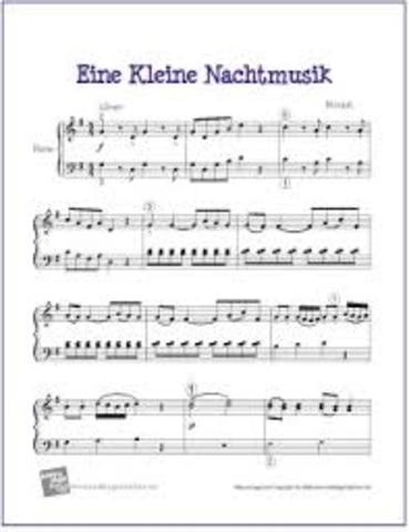 Obra: Eine kleine Nachmusik