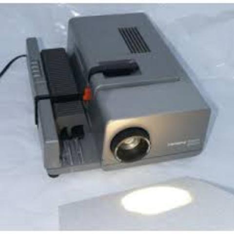 El proyector de diapositivas