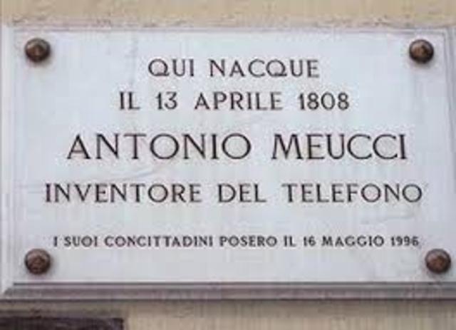 RECONOCIMIENTO A MEUCCI