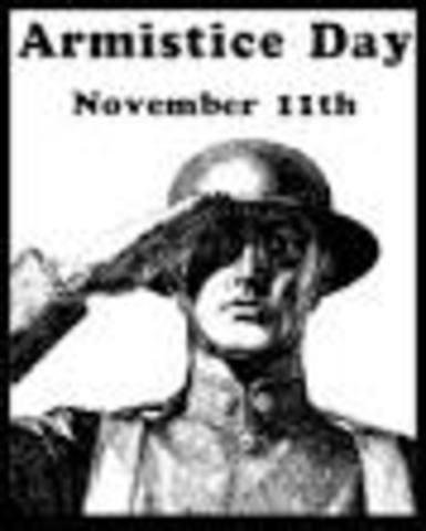 Austria signs armistice