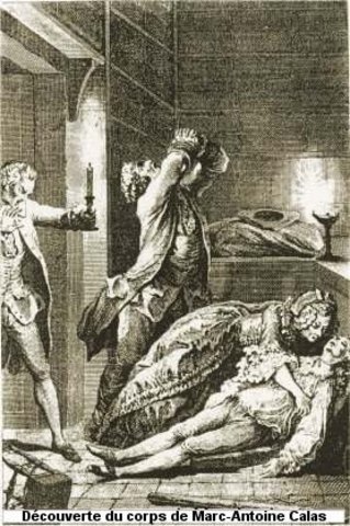 Découverte du corps de Marc-Antoine Calas