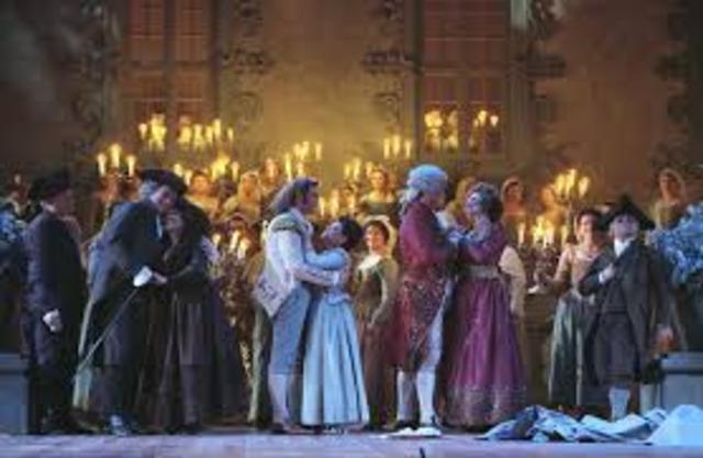 Estrena en Viena la ópera Las Bodas de Fígaro