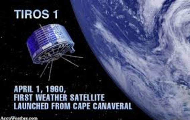 First Weather Satellite, TIROS, is Launched by the US
