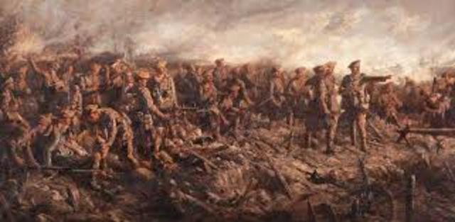 Start of the Battle of Loos