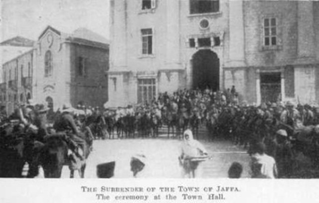 Britain captured Jerusalem from the Turks