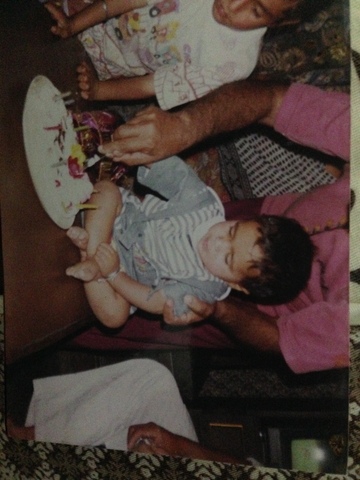My first birthday