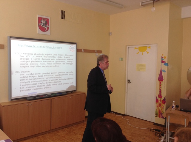 Ateities klasės projektų (iTEC, CCL ir LSL) seminaras