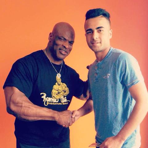 I met with Mr olympia ronnie coleman