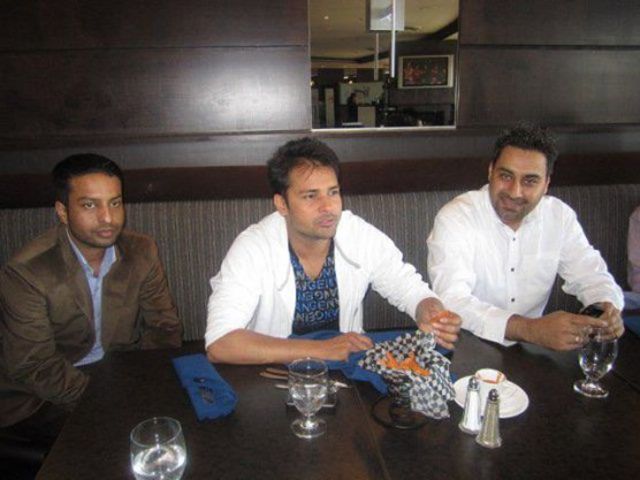 dinner with amrinder gill a biggest punjabi singer