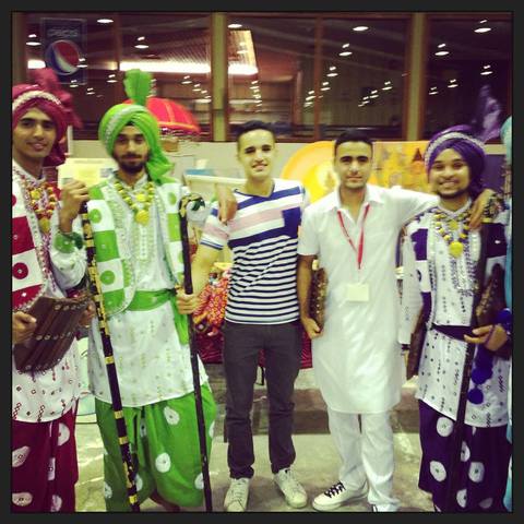 my first on stage dance performance