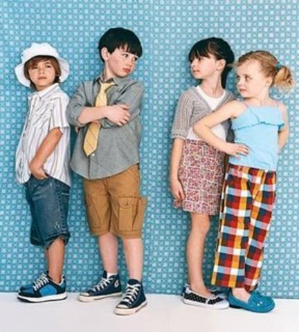 School cloths shopping to look coolat 7th grade