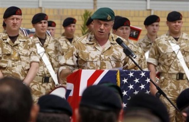 U.S.-British war invasion of Iraq