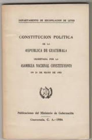 CONSTITUCIÓN POLÍTICA DE LA REPÚBLICA DE GUATEMALA