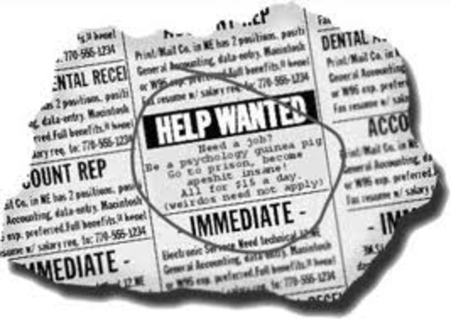 Primer Anuncio de educación por correspodnencia