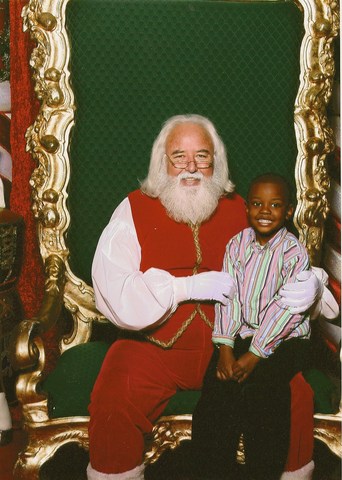 me and santa