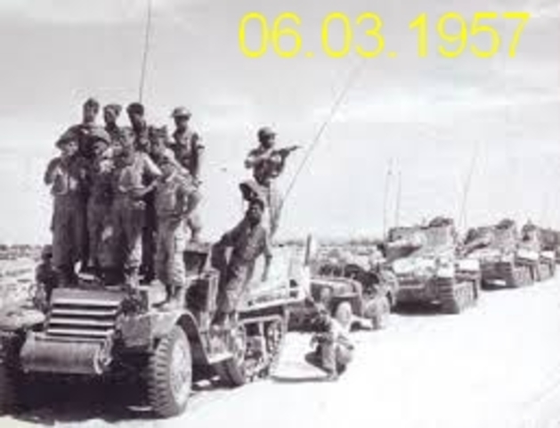 ישראל נסוגה מסיני אחרי מבצע קדש