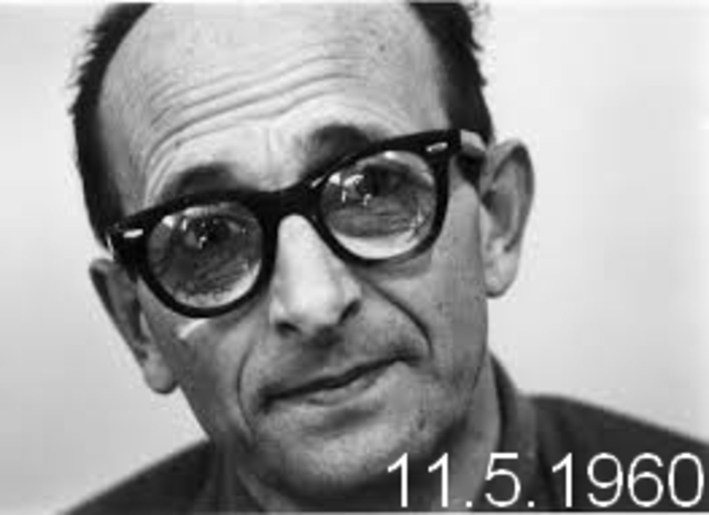 סוכני המוסד תופסים בארגנטינה את הפושע הנאצי אדולף אייכמן