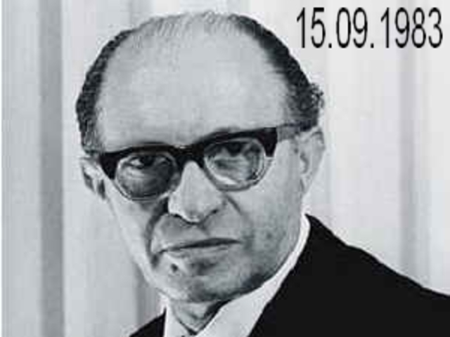 רה"מ מנחם בגין מתפטר מתפקידו