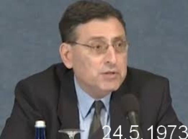 פרופסור אפרים קציר מושבע לנשיא המדינה