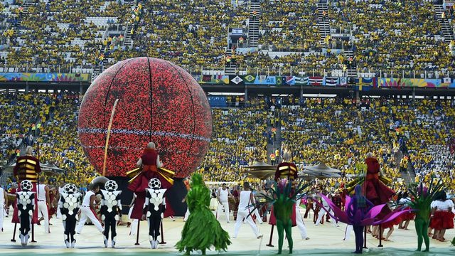 Fiesta Inaugural de la Copa del Mundo en Arena Do Corinthians