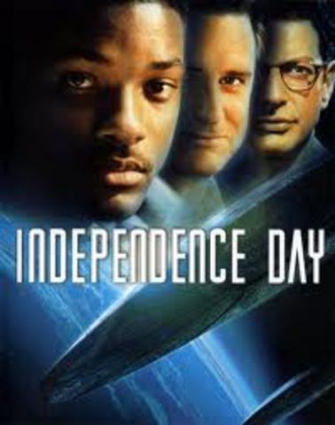 In 1996, he had a main role in the movie, Independence day.