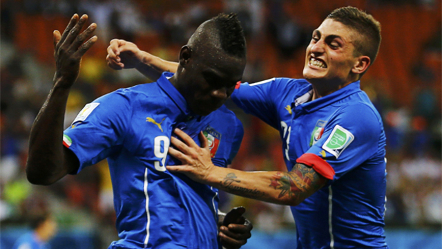 Italia a paso firme con sus figuras