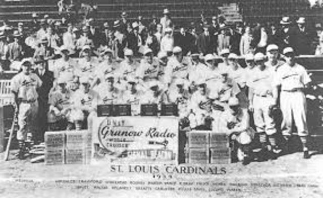 Cardinals World Series 1934