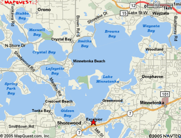 Moved to Shorewood, Minnesota