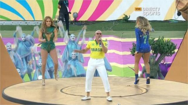 Fiesta Inaugural del Mundial Brasil 2014.