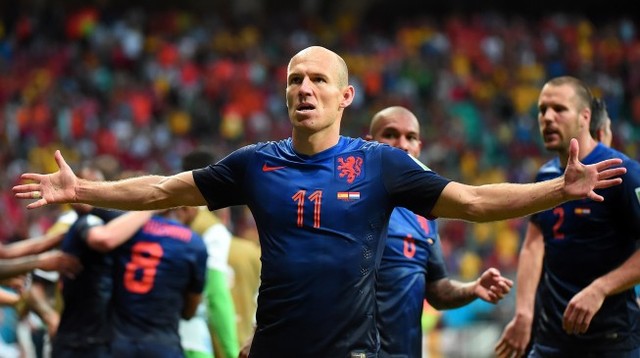 España 1 vs 5 Holanda