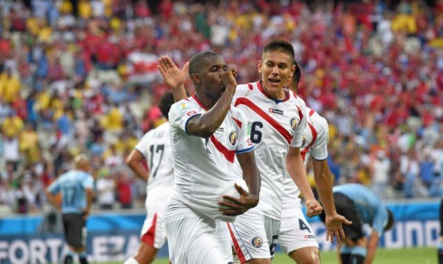 Costa Rica sorprendió y venció a Uruguay