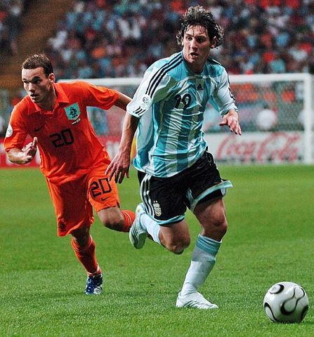 Messi contra Holanda titular
