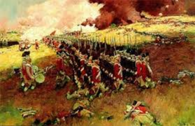 Start of Revolutionary War