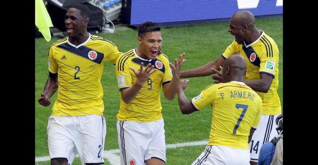 Colombia 3 - 0 Grecia