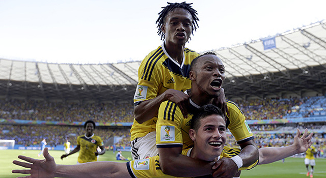 Colombia 3 - Grecia 0