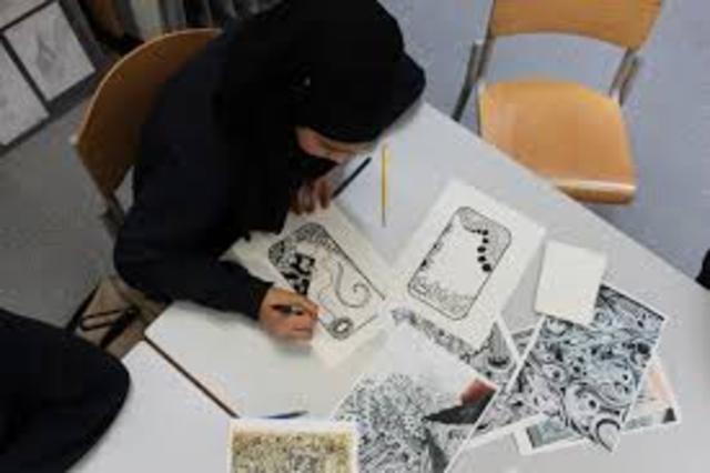 Student made graphics