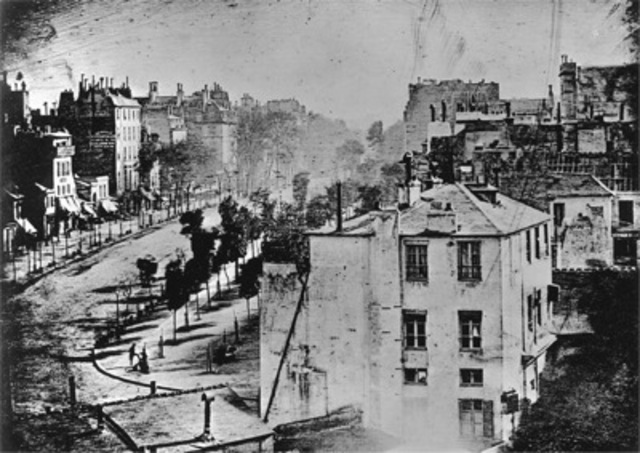 Louis Jacques Daguerre, Paris boulevard