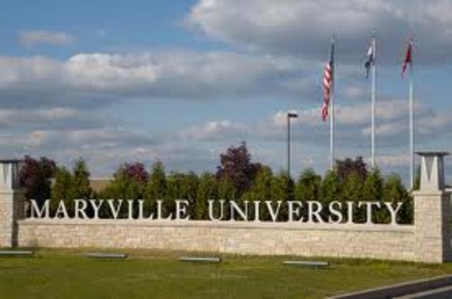 Started Undergraduate Work at Maryville University